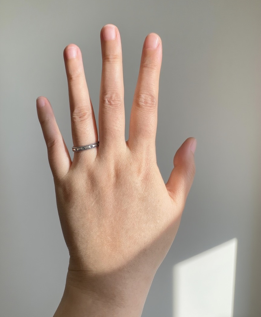 RELICTILE. Ancient Tile Ring - Silver