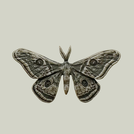 EMPERION. Emperor Moth Ring - Silver